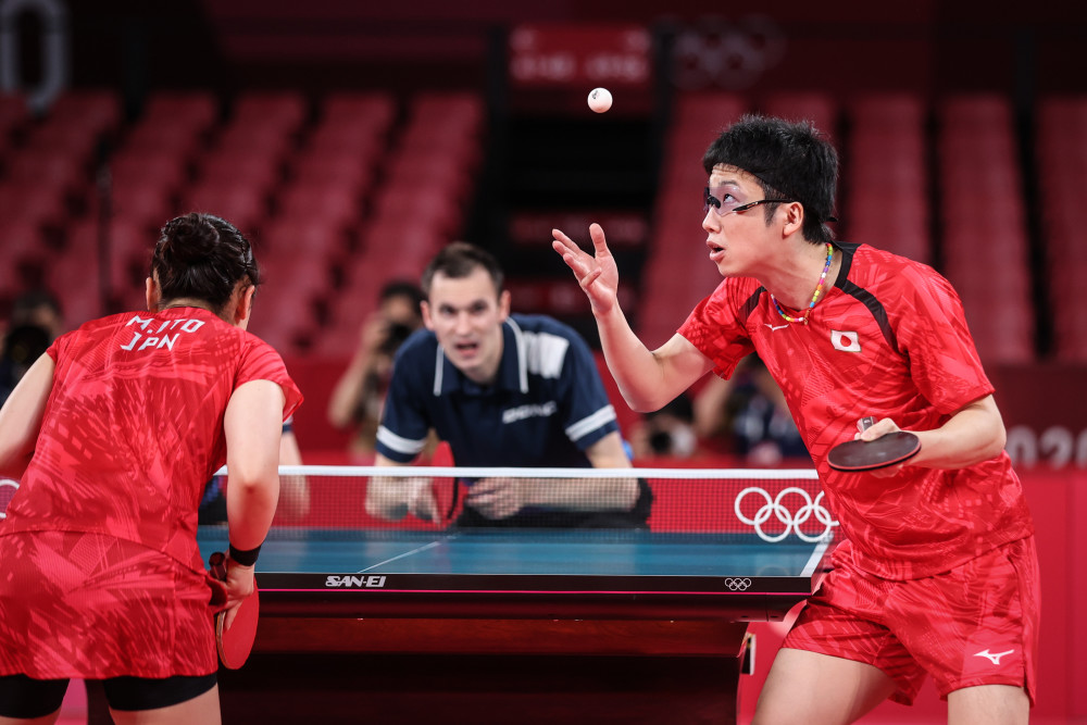 日本乒乓球队血洗韩国乒乓球队，水谷隼三分雨点燃全场的简单介绍