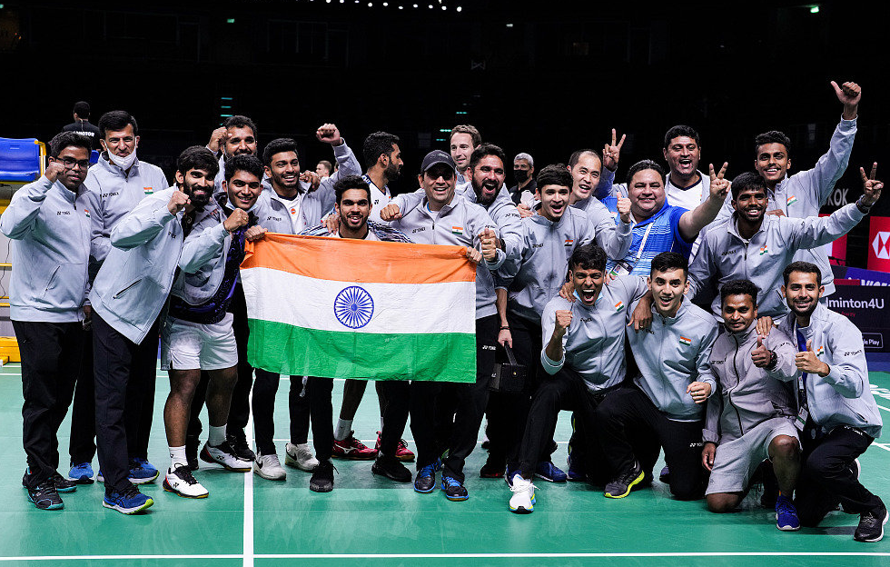 中国队鏖战印度队，安赛龙带队取胜