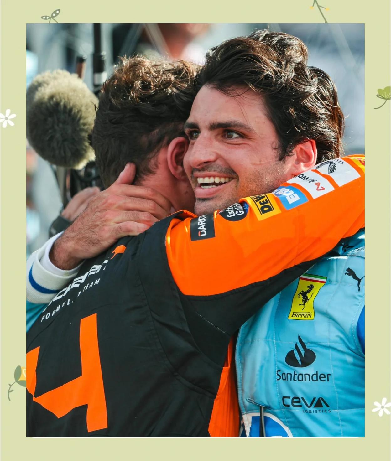 关于哈斯车队险胜雷诺车队，塞恩斯扛起全队的信息